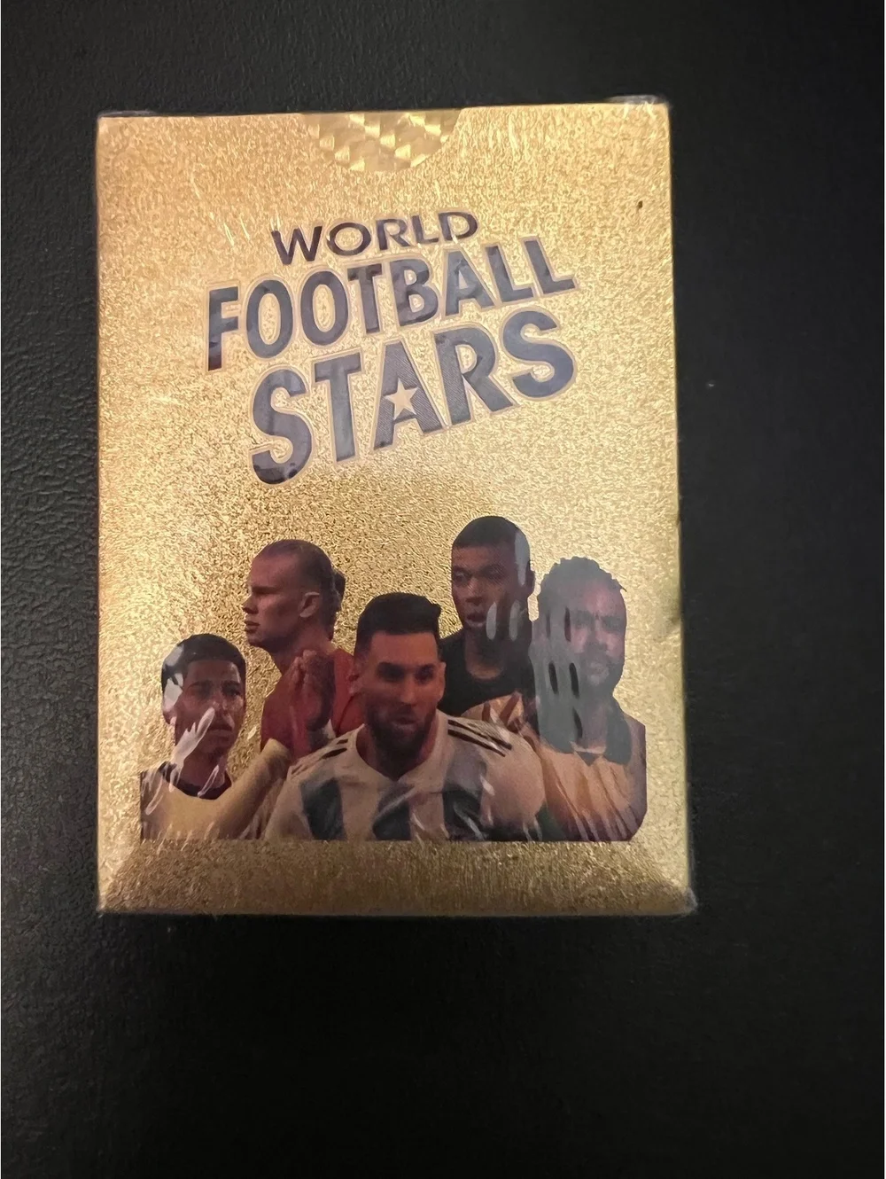 NEW 2022 2023 FIFA World Cup 55 pack soccer stars MESSI ERLING